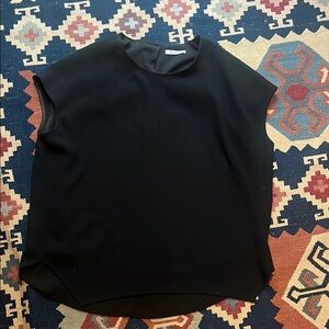 MM Lafleur Didion top Black Blouse